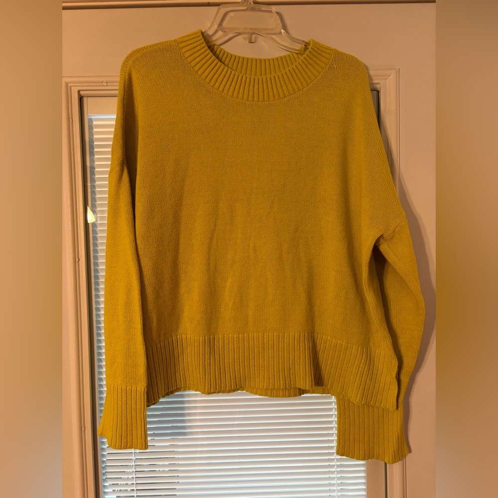 Sonoma Women's Grinch Green Crew Neck Sweater